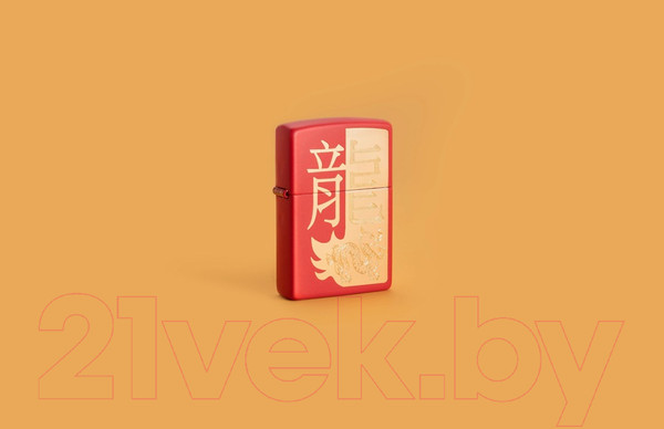 Изображение товара Зажигалка Zippo Year of the Dragon / 48769 (красный)