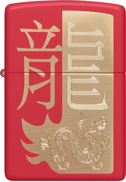 Изображение товара Зажигалка Zippo Year of the Dragon / 48769 (красный)