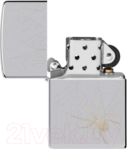 Изображение товара Зажигалка Zippo Spider Design / 48767 (серебристый)