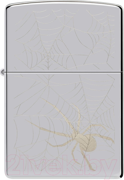 Изображение товара Зажигалка Zippo Spider Design / 48767 (серебристый)