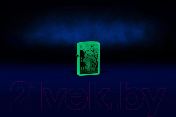 Изображение товара Зажигалка Zippo Spooky Design / 48727 (белый)