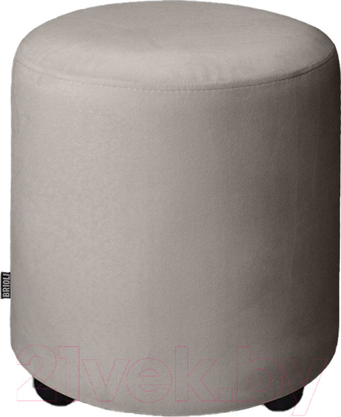 Изображение товара Пуф Brioli Цилиндр (V3/серо-коричневый)