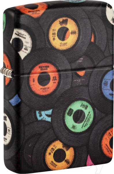 Изображение товара Зажигалка Zippo Records Design / 48770 (черный)