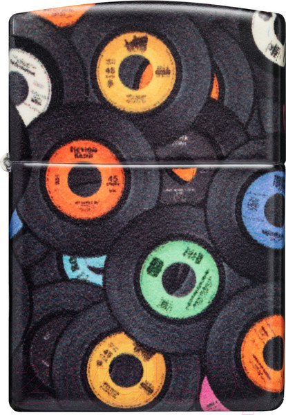 Изображение товара Зажигалка Zippo Records Design / 48770 (черный)