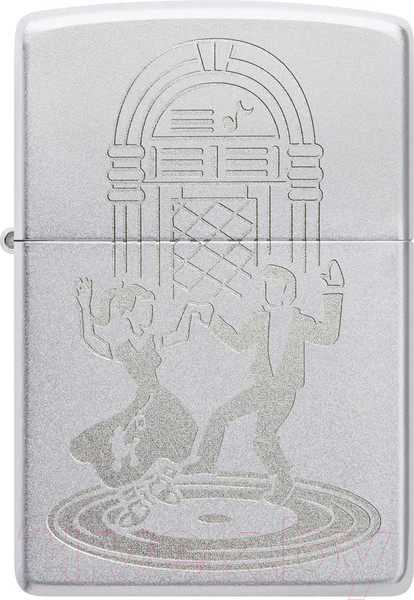 Изображение товара Зажигалка Zippo Vintage Dance  / 48728 (серебристый)