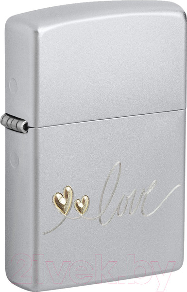 Изображение товара Зажигалка Zippo Love Design / 48725 (серебристый)