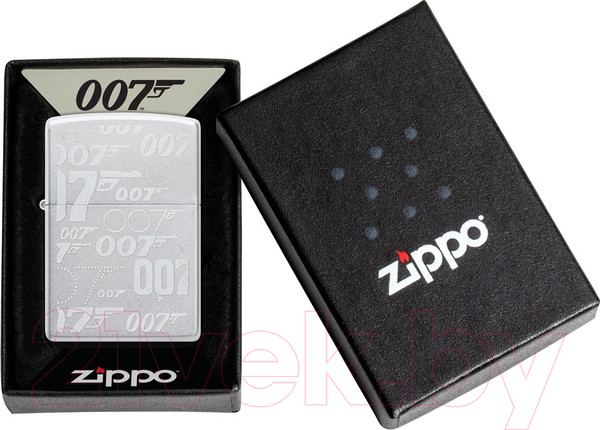 Изображение товара Зажигалка Zippo James Bond / 48735 (серебристый)