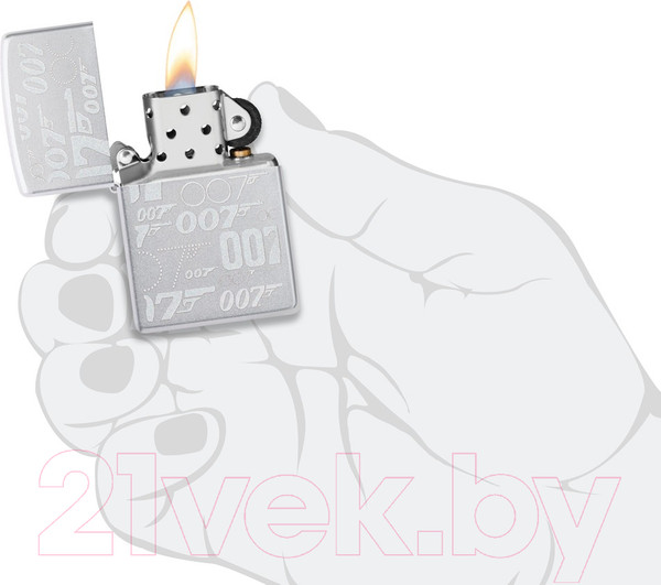 Изображение товара Зажигалка Zippo James Bond / 48735 (серебристый)