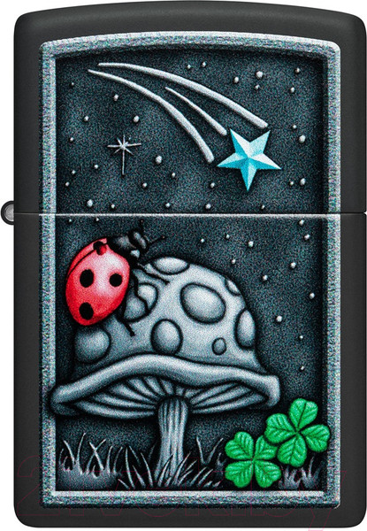 Изображение товара Зажигалка Zippo Ladybug Design / 48724 (черный)