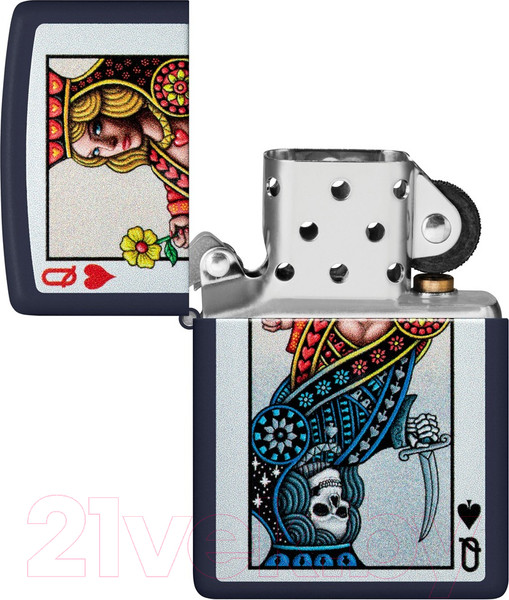 Изображение товара Зажигалка Zippo Queen Design / 48723 (синий)