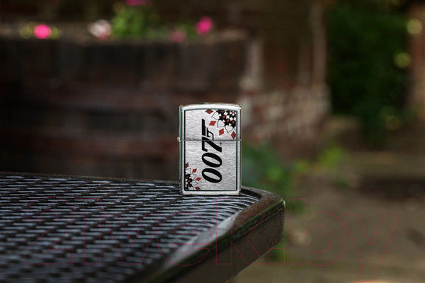 Изображение товара Зажигалка Zippo James Bond / 48734 (серебристый)