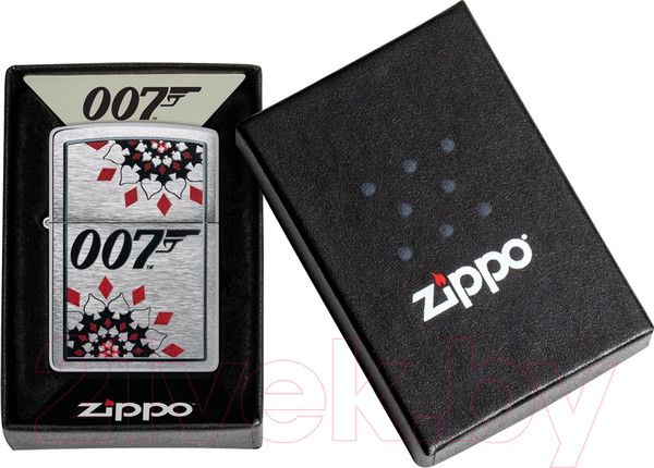 Изображение товара Зажигалка Zippo James Bond / 48734 (серебристый)