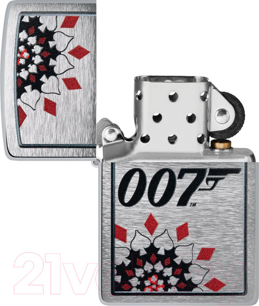 Изображение товара Зажигалка Zippo James Bond / 48734 (серебристый)