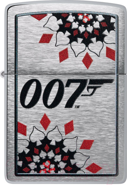 Изображение товара Зажигалка Zippo James Bond / 48734 (серебристый)