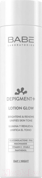 Изображение товара Лосьон для лица Laboratorios Babe Depigment+ Lotion Glow Депигментирующий (150мл)