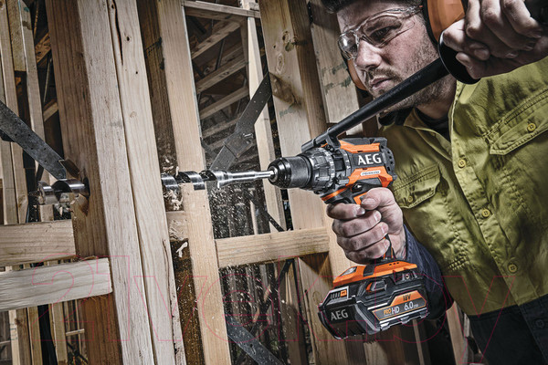 Изображение товара Профессиональная дрель-шуруповерт AEG Powertools BSB18BL LI-602C / 4935464100