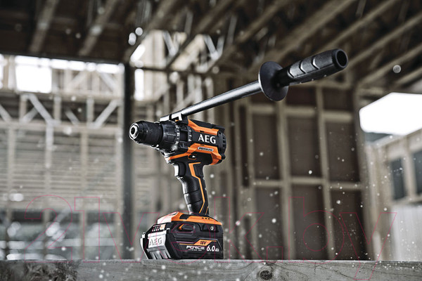 Изображение товара Профессиональная дрель-шуруповерт AEG Powertools BSB18BL LI-602C / 4935464100