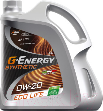 Изображение товара Моторное масло G-Energy Synthetic Eco Life 0W20 / 253140711 (4л)