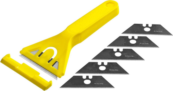 Изображение товара Скребок малярный Stayer + 5 лезвий 0851-H6_z01