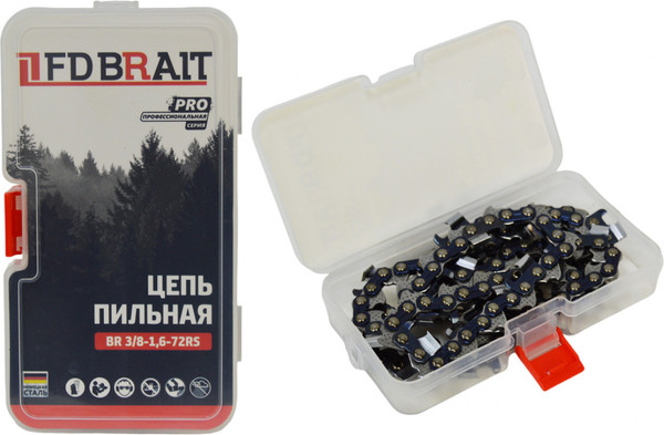 Изображение товара Цепь для пилы Brait BR 3/8-1.6-72 RS PRO