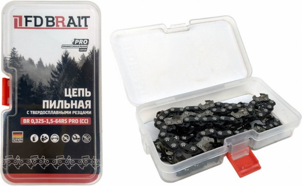 Изображение товара Цепь для пилы Brait BR 0.325-1.5-64RS PRO(CC)