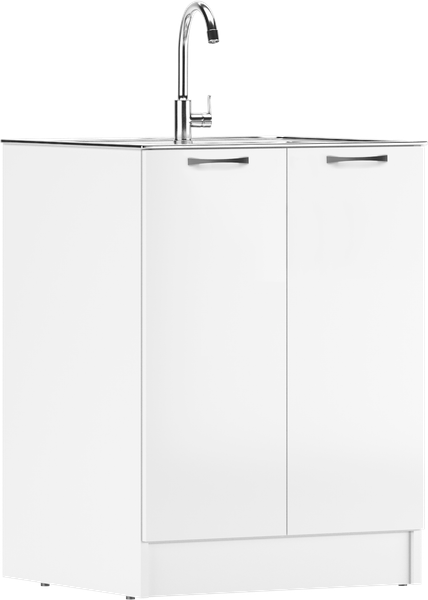 Изображение товара Шкаф под мойку Домино D6050BL (60x50, белый)