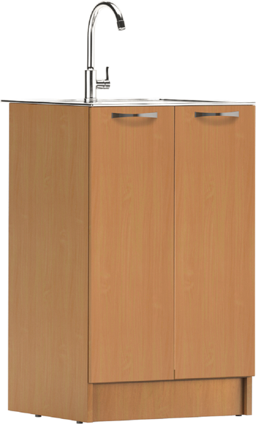 Изображение товара Шкаф под мойку Домино D5050BU (50x50,бук)