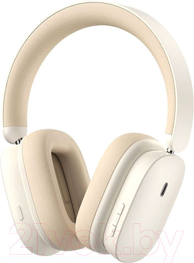 Изображение товара Беспроводные наушники Baseus Bowie H1 Noise-Cancellation / NGTW230202 (кремово-белый)