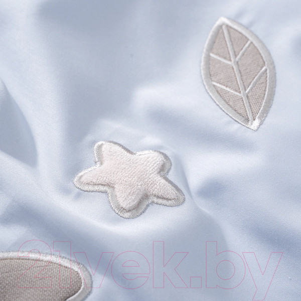 Изображение товара Комплект постельный для малышей Perina Teddy Sateen Collection / ТДСК6-01.10 (голубой)