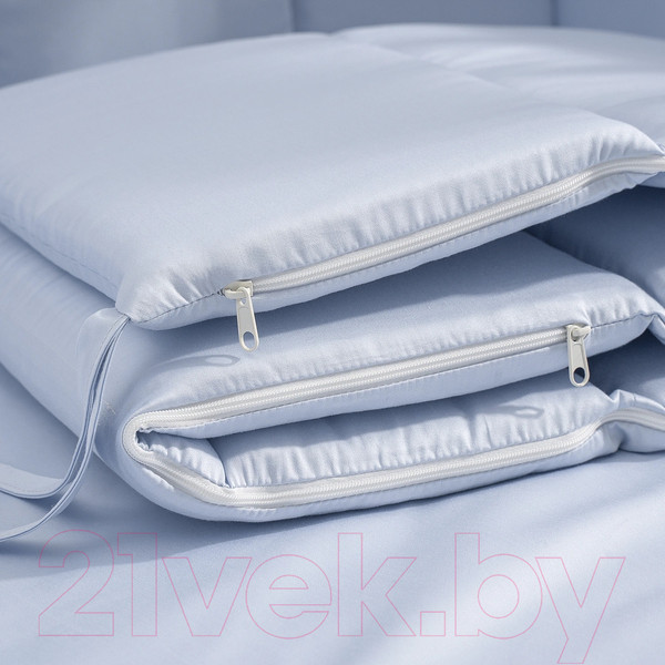 Изображение товара Комплект постельный для малышей Perina Teddy Sateen Collection / ТДСК6-01.10 (голубой)