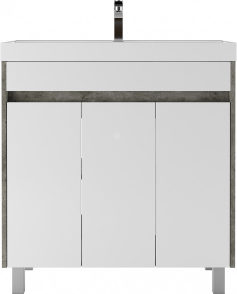 Изображение товара Тумба под умывальник Домино Classica 80 Karlo без ящика DK5311T (бетон)