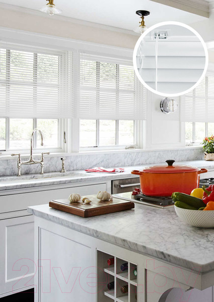 Изображение товара Жалюзи горизонтальные Эскар 50x160 / 5008050160 (белый)