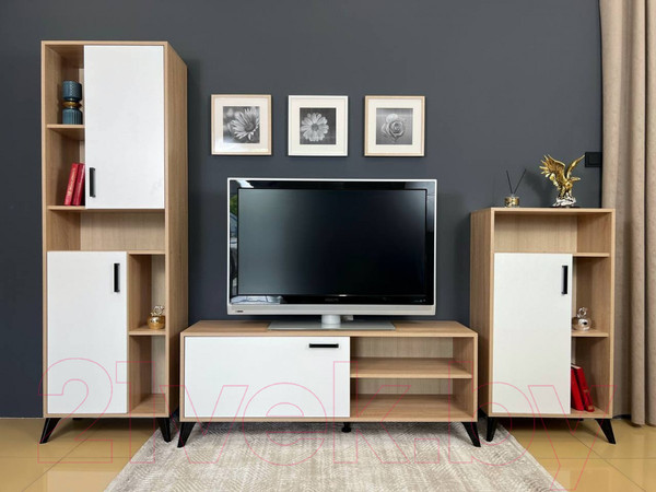 Изображение товара Горка Genesis Мебель Trio (дуб сонома/белый)