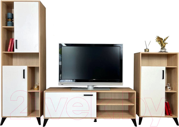 Изображение товара Горка Genesis Мебель Trio (дуб сонома/белый)