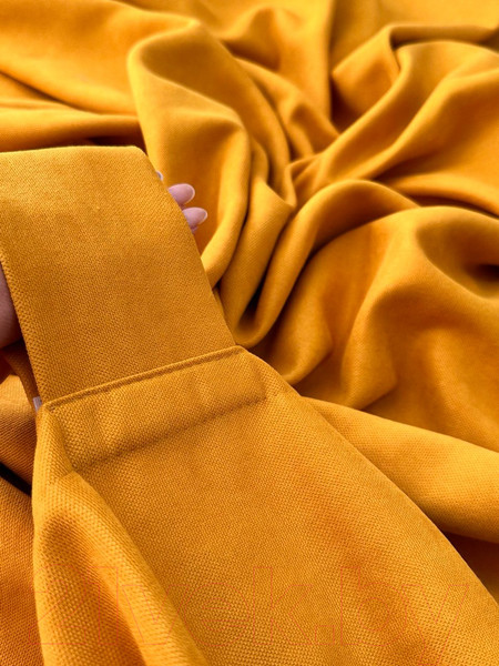 Изображение товара Комплект штор Ника Зварико 777175-2-12 130x175 (2шт, горчичный)