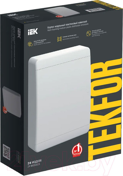 Изображение товара Бокс пластиковый IEK Tekfor TF5-KP13-N-24-41-K01-K01