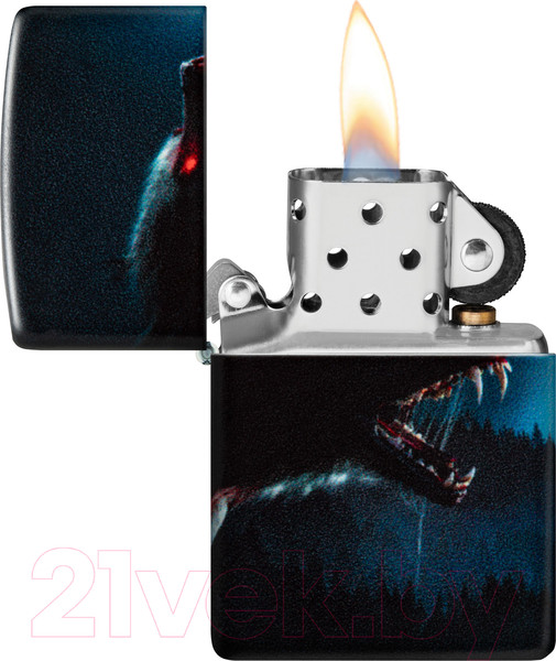 Изображение товара Зажигалка Zippo Horror Wolf / 48923 (черный)