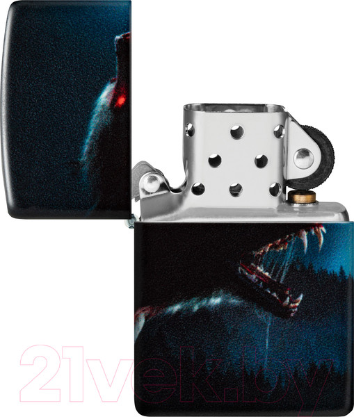 Изображение товара Зажигалка Zippo Horror Wolf / 48923 (черный)