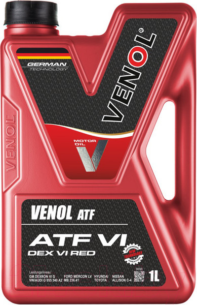 Изображение товара Трансмиссионное масло Venol ATF VI / 241001VE (1л)