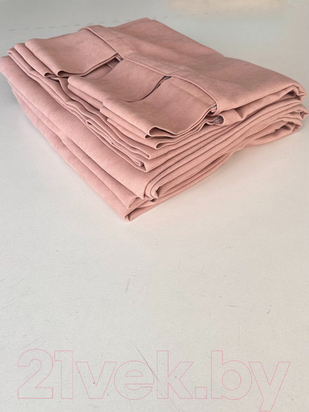 Изображение товара Комплект штор Ника Зварико 777175-2-34 130x175 (2шт, пудровый)