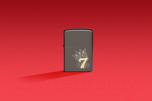 Изображение товара Зажигалка Zippo Lucky 7 Design / 48913 (черный)