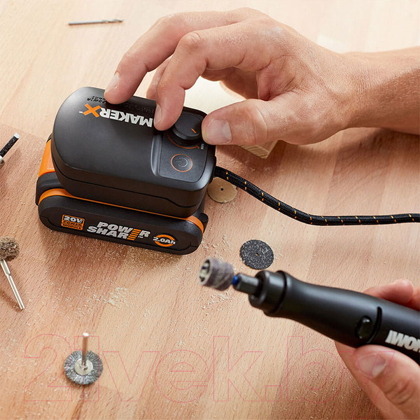 Изображение товара Гравер Worx Аккумуляторный WX739.9