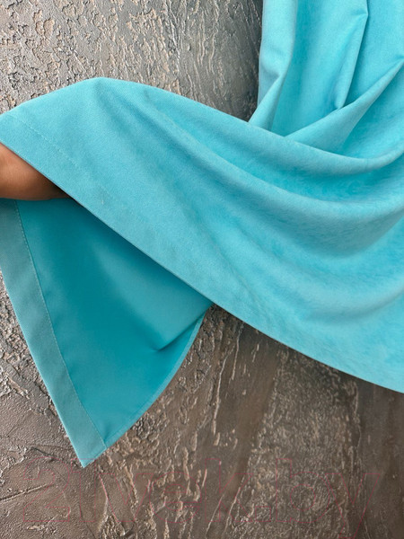 Изображение товара Комплект штор Ника Зварико 777175-2-12482 130x175 (2шт, бирюзово-голубой)