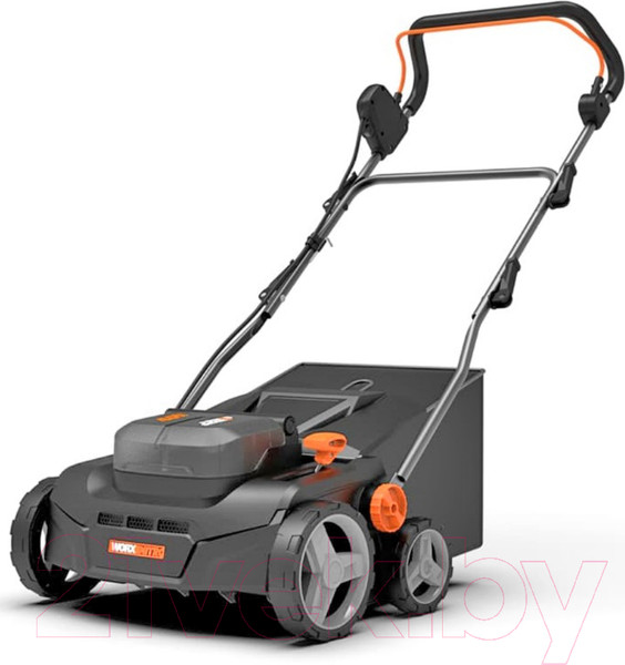 Изображение товара Аэратор-скарификатор для газона аккумуляторный Worx WG855E.9