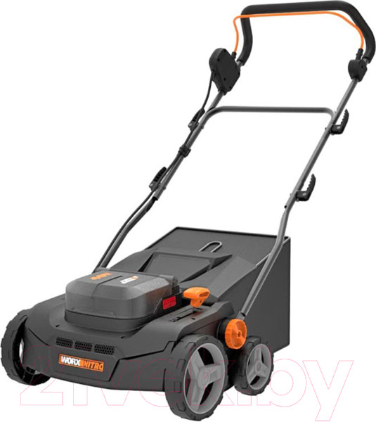 Изображение товара Аэратор-скарификатор для газона аккумуляторный Worx WG855E.9