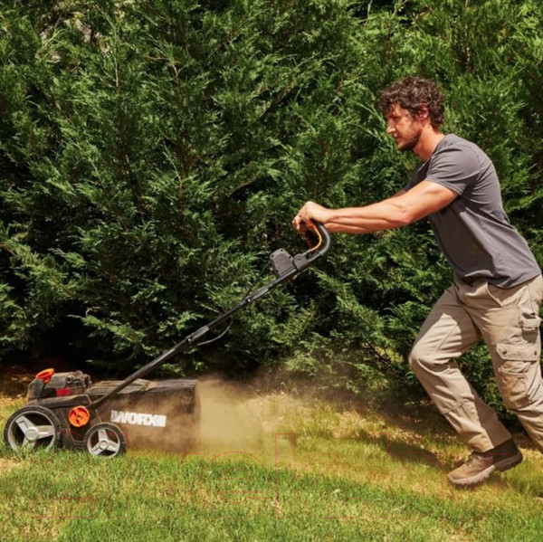 Изображение товара Аэратор-скарификатор для газона аккумуляторный Worx WG855E.9