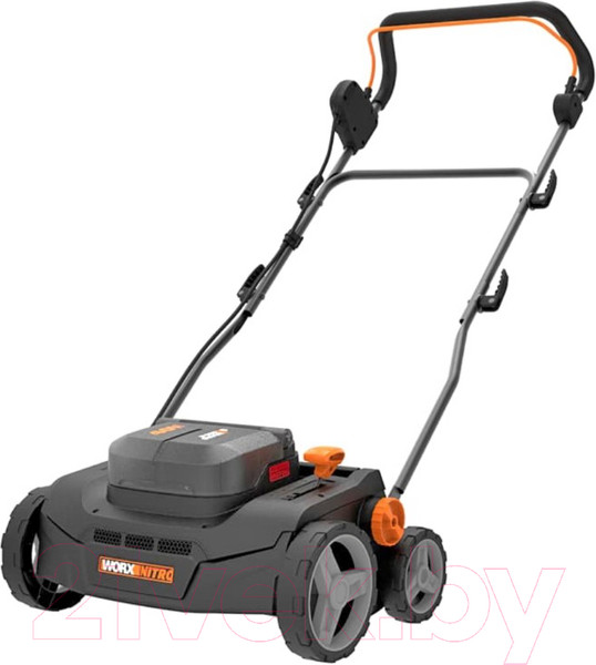 Изображение товара Аэратор-скарификатор для газона аккумуляторный Worx WG855E.9
