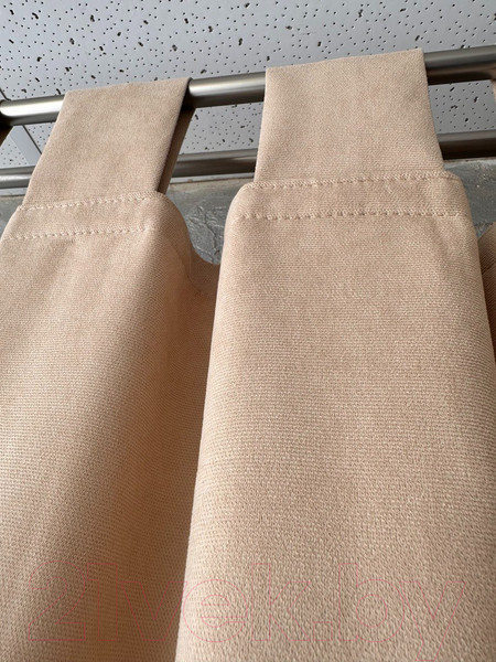 Изображение товара Комплект штор Ника Зварико 777175-2-03 130x175 (2шт, бежевый)