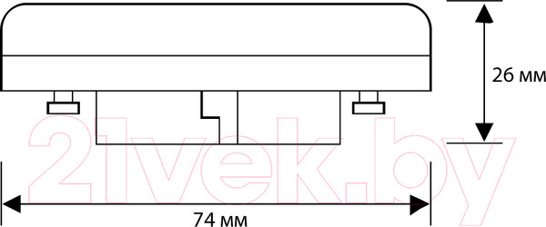 Изображение товара Лампа Camelion LED8-GX53/845 / 13473