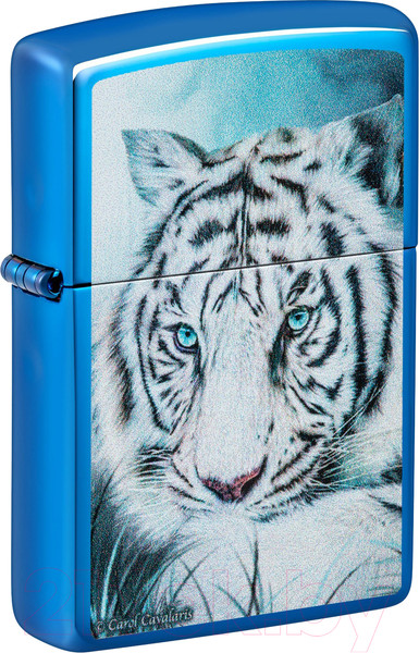 Изображение товара Зажигалка Zippo White Tiger / 48951 (синий)